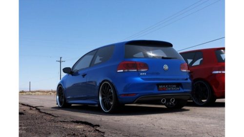 Diffuser Volkswagen Golf VI GTI Rear Golf 5 R32 Look Gloss Black