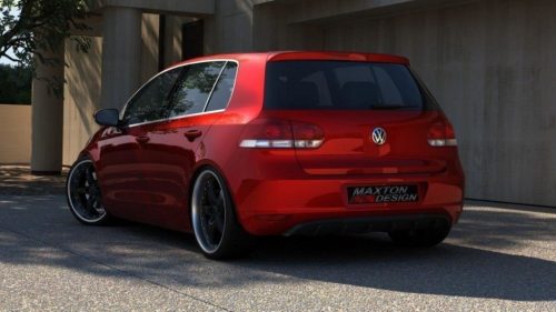 Maxton Design Hátsó Diffúzor Volkswagen Golf Mk6 (2008–2012) – Fényes Fekete