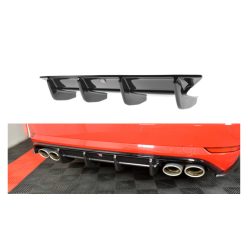   Diffuser Volkswagen Golf 7 Facelift R Variant Rear Valance Gloss Black