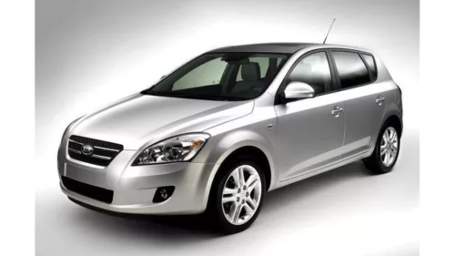 Maxton Design Első Toldat / Splitter Kia Ceed Mk 1 (2006–2012) – Fényes Fekete