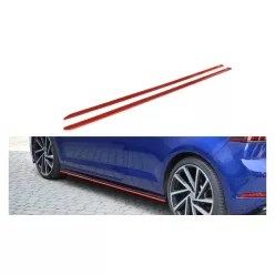   Maxton Design Küszöbtoldat Volkswagen Golf R Mk7 Facelift (2017–2020) – Fényes Fekete