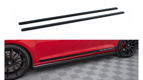 Diffuser Volkswagen Golf 7 GTI CLUBSPORT Side Skirts Gloss Black
