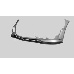 Splitter Mercedes-Benz C63 AMG W204 S204 Front Gloss Black