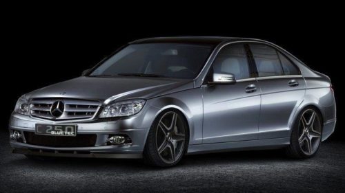 Splitter Mercedes-Benz C W204 Front Gloss Black