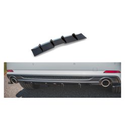 Diffuser Audi A5 F5 Sportback S-Line Rear Gloss Black