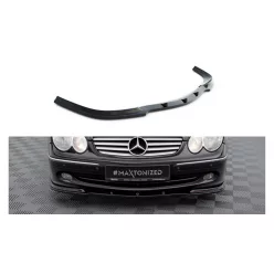   Maxton Design Első Toldat / Splitter Mercedes-Benz CLK W 209 (–) – Fényes Fekete
