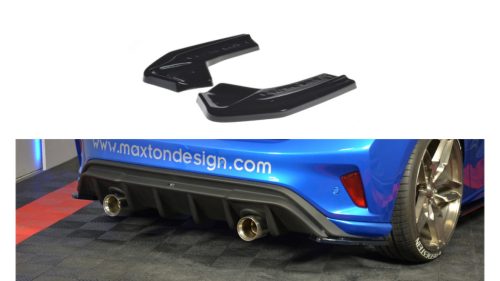 Splitter Ford Focus IV ST-Line Rear Side v.2 Gloss Black