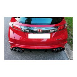 Splitter Honda Civic VIII Type-R Rear Side Gloss Black