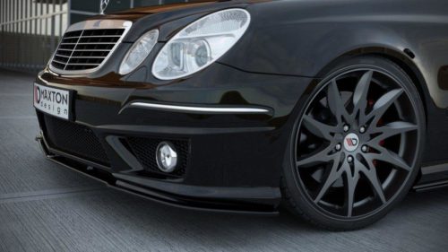 Splitter Mercedes-Benz E W211 AMG Facelift Front Gloss Black