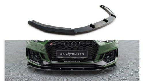 Splitter Audi RS4 B9 Front v.1 Gloss Black