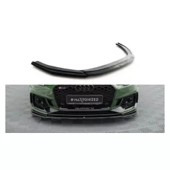   Maxton Design Első Toldat / Splitter Audi RS4 B9 (2017–) – Fényes Fekete