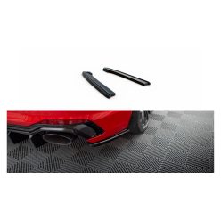 Splitter Audi RS4 B9 Avant Rear Side Gloss Black