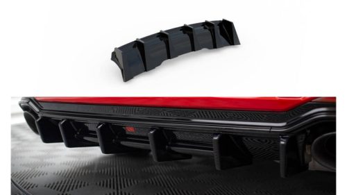 Diffuser Audi RS4 B9 Avant Rear Valance Gloss Black