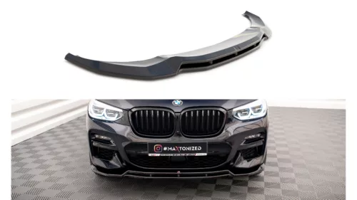 Maxton Design Első Toldat / Splitter BMW X3 G01 M-Pack – Fényes Fekete