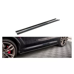   Maxton Design Küszöbtoldat BMW X3 G01 M-Pack – Fényes Fekete