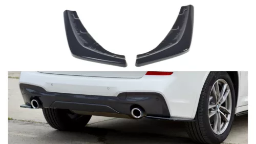 Maxton Design Hátsó Sarokelemek BMW X3 G01 M-Pack (2017–) – Fényes Fekete