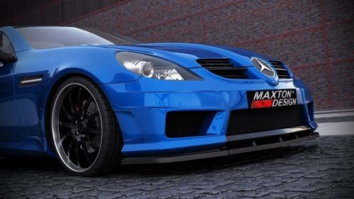 Maxton Design Első Toldat / Splitter Mercedes-Benz SLK R171 (–) – Fényes Fekete