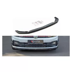   Maxton Design Első Toldat / Splitter Volkswagen Polo GTI Mk6 (2017–) – Fényes Fekete