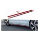 Diffuser Volkswagen Polo VI GTI Side Skirts Gloss Black