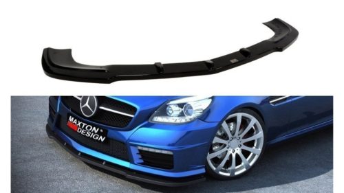 Maxton Design Első Toldat / Splitter Mercedes-Benz SLK R172 Standard / AMG (2011–2016) – Fényes Fekete