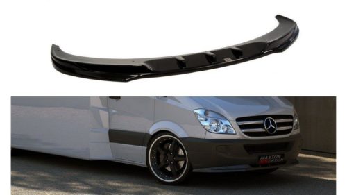 Maxton Design Első Toldat / Splitter Mercedes-Benz Sprinter Mk2 (2006–2018) – Fényes Fekete