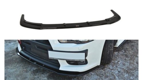 Splitter Mitsubishi Lancer Evo X Front v.1 Gloss Black