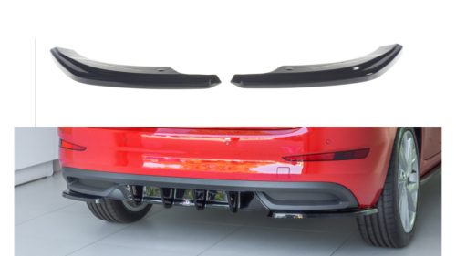 Splitter Skoda Scala Rear Side Gloss Black