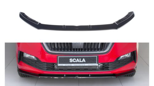 Splitter Skoda Scala Front v.1 Gloss Black
