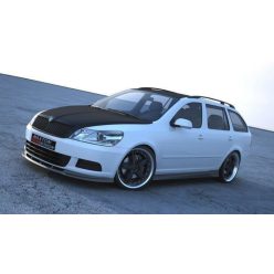 Splitter Skoda Octavia II Facelift Front Gloss Black