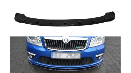 Splitter Skoda Octavia II Facelift RS Front v.1 Gloss Black