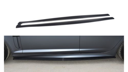 Maxton Design Küszöbtoldat Jaguar XF R Mk1 – Fényes Fekete