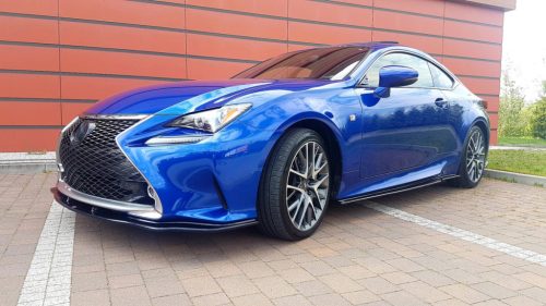 Diffuser Lexus RC Side Skirts Gloss Black