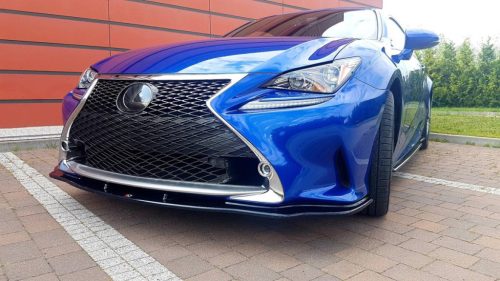 Splitter Lexus RC Front v.2 Gloss Black