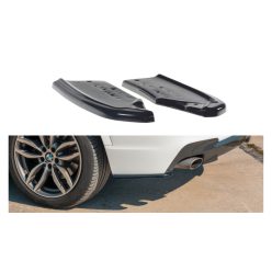 Splitter BMW X3 F25 Facelift M-Pack Rear Side Gloss Black