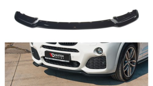 Splitter BMW X3 F25 Facelift M-Pack Front Gloss Black