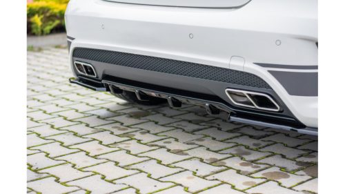 Diffuser Mercedes-Benz A45 AMG W176 Rear Gloss Black