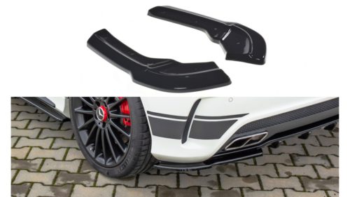 Splitter Mercedes-Benz A45 AMG W176 Rear Side Gloss Black