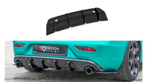 Diffuser Volvo V40 R-design Rear Gloss Black