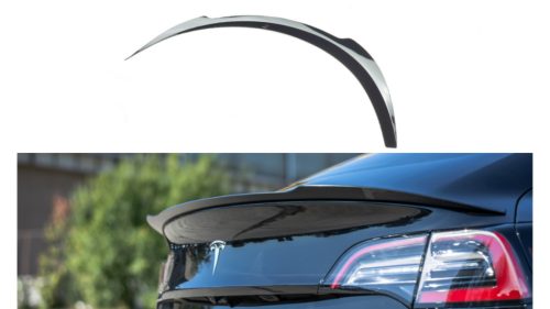 Spoiler Cap Tesla Model 3 Gloss Black
