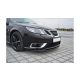 Splitter Saab 9-3 Aero II Facelift Front Gloss Black