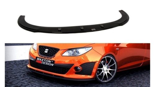 Splitter Seat Ibiza IV Cupra (6J) Front Gloss Black