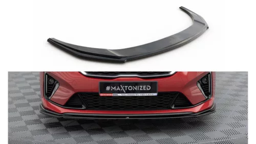 Maxton Design Első Toldat / Splitter Kia Ceed Mk3 GT / GT-Line ProCeed (2018–) – Fényes Fekete