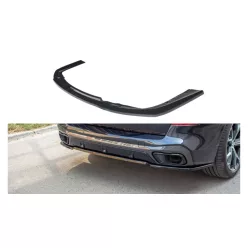   Maxton Design Hátsó Középső Splitter BMW X5 G05 M-Pack (2018–) – Fényes Fekete