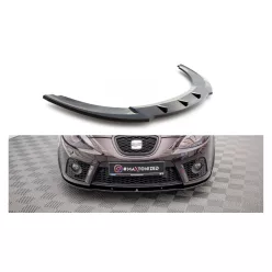   Maxton Design Első Toldat / Splitter Seat Leon Cupra Mk2 (2006–2012) – Fényes Fekete