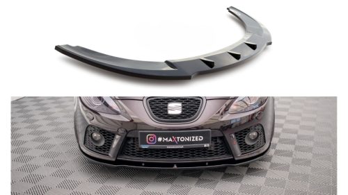 Splitter Seat Leon II Cupra FR Front Gloss Black