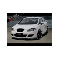   Maxton Design Első Toldat / Splitter Seat Leon Mk2 (2005–2012) – Fényes Fekete