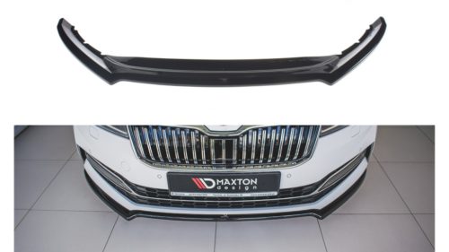 Splitter Skoda Superb III Facelift Front v.1 Gloss Black