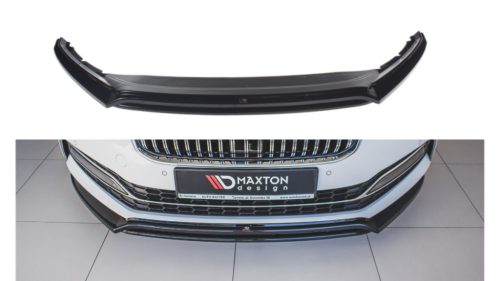 Splitter Skoda Superb III Facelift Front v.3 Gloss Black