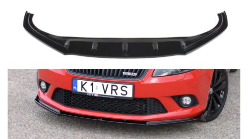 Splitter Skoda Fabia II RS Front Gloss Black