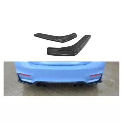  Maxton Design Hátsó Sarokelemek BMW M4 F82 M-Pack (2014–2020) – Fényes Fekete
